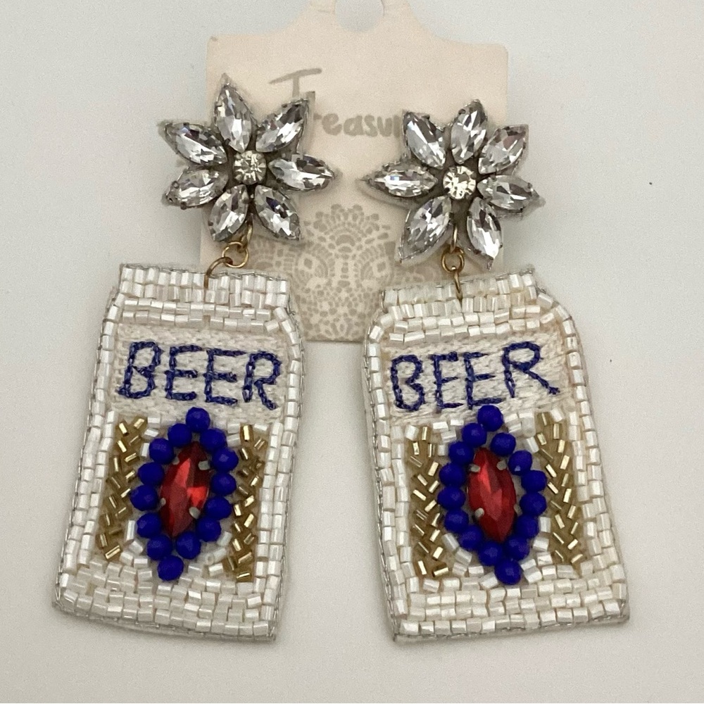 NEW Specialty Beer Earrings